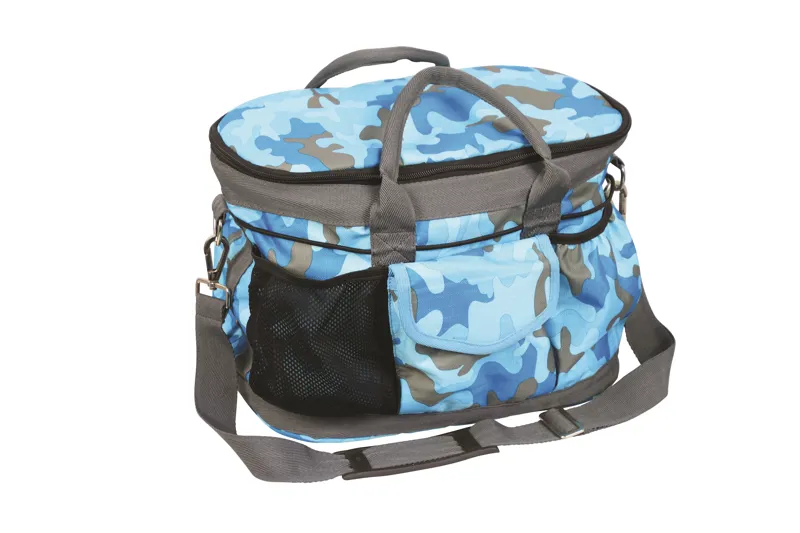 Hy Equestrian DynaForce Grooming Bag - Pacific/Grey-1